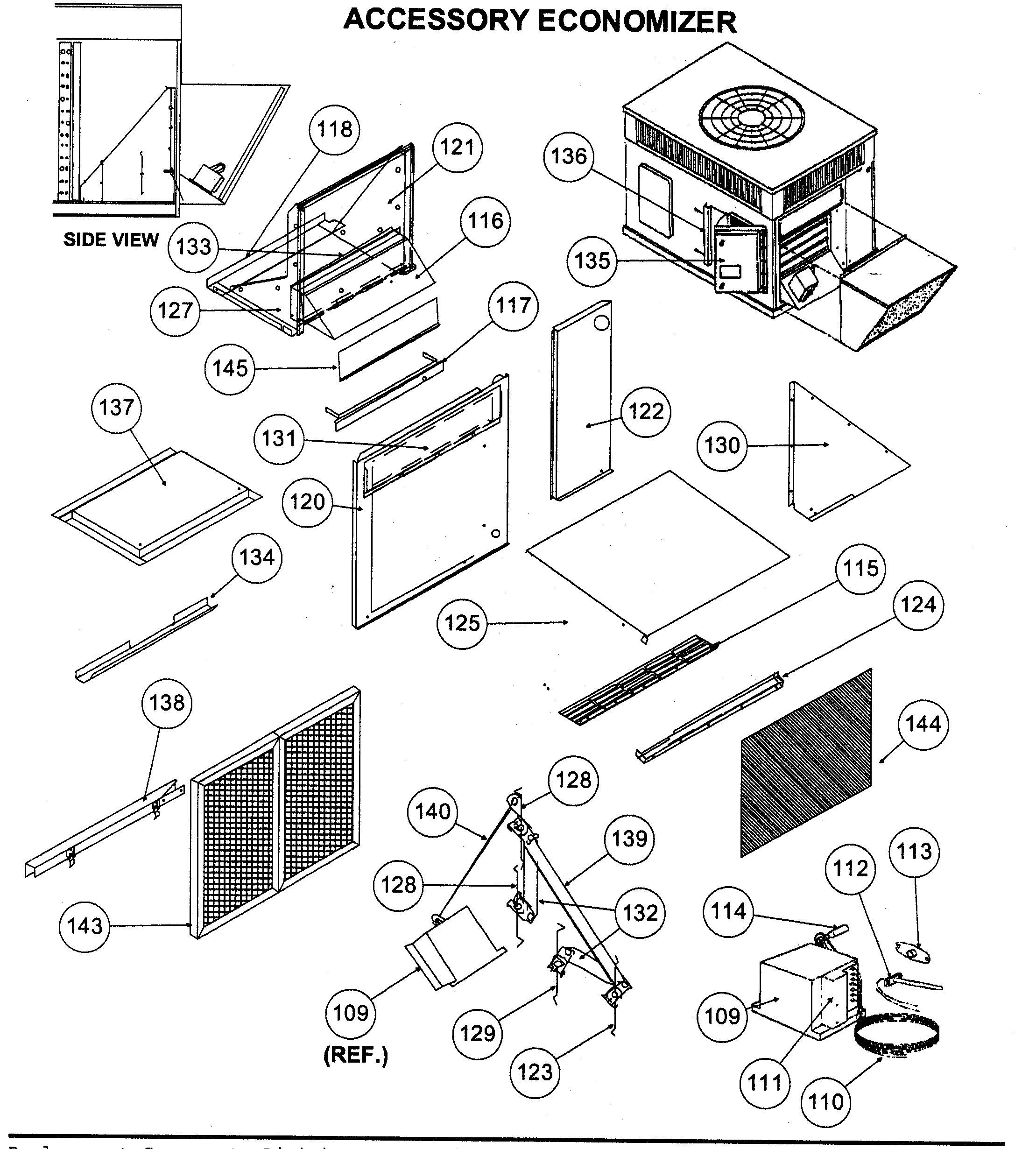 Accessory economizer