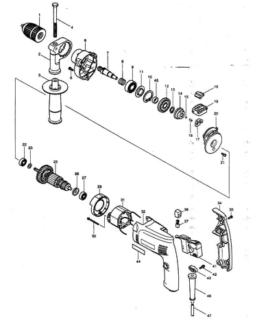 Drill housing
