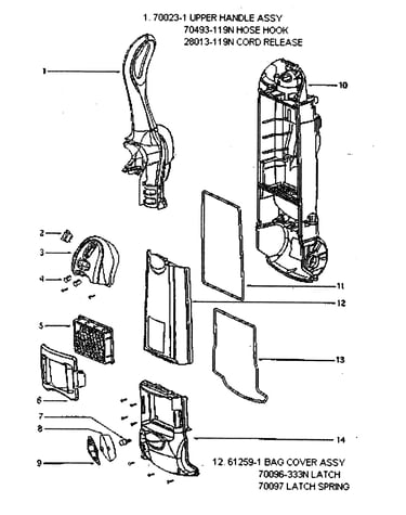Housing assy