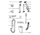 Eureka 4870AT accessories diagram