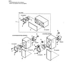 Sony SS-MSP69SR cabinet parts diagram