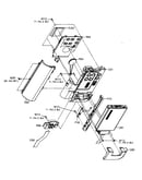 Left cabinet assy