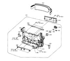 Samsung SC-D453 right cabinet assy diagram