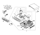 Sony DVP-NC60P cabinet parts diagram