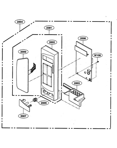 Control panel parts
