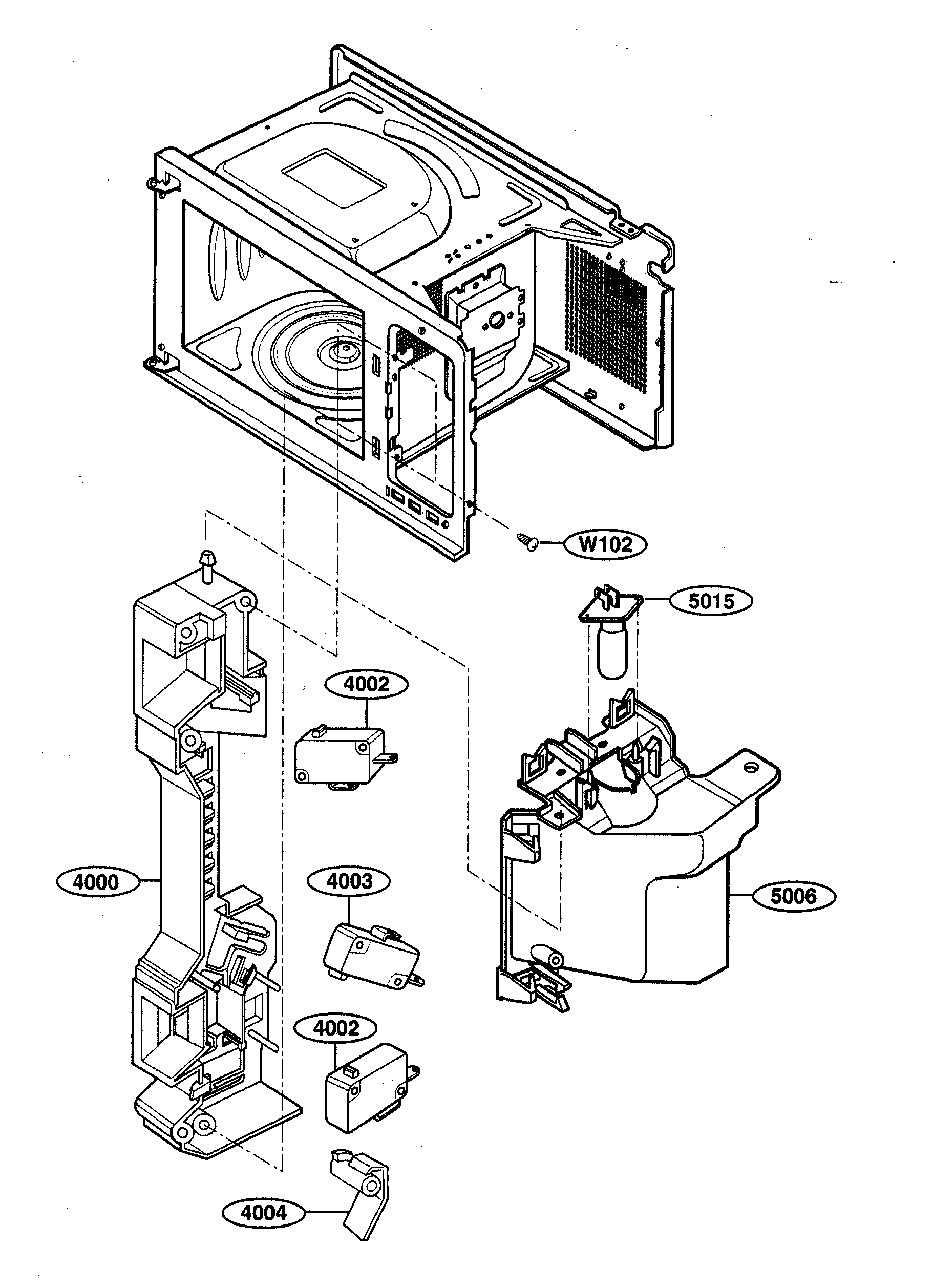 Latch board parts