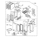 Kenmore 72163293301 toaster parts diagram