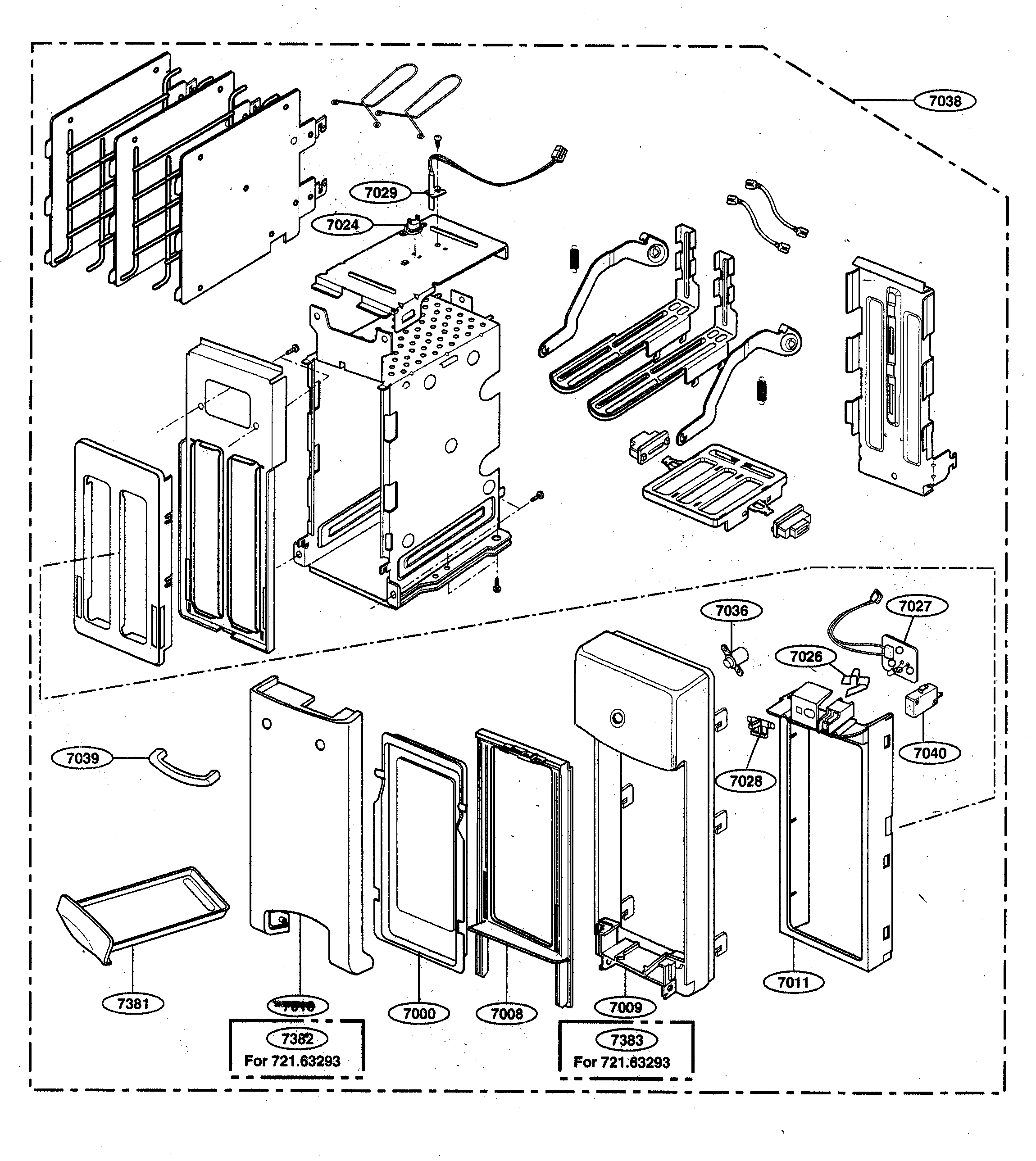 Toaster parts