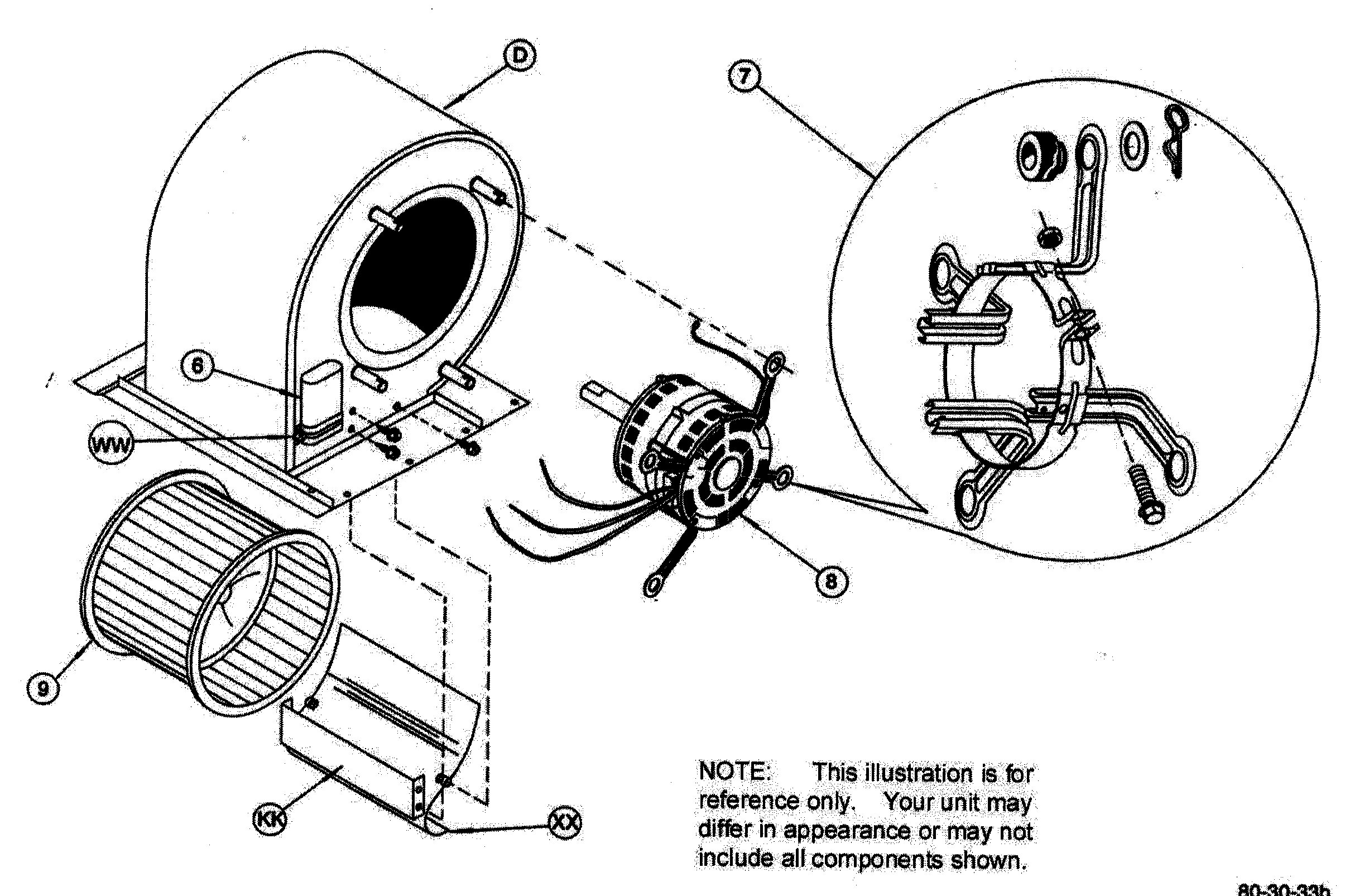 Blower assy