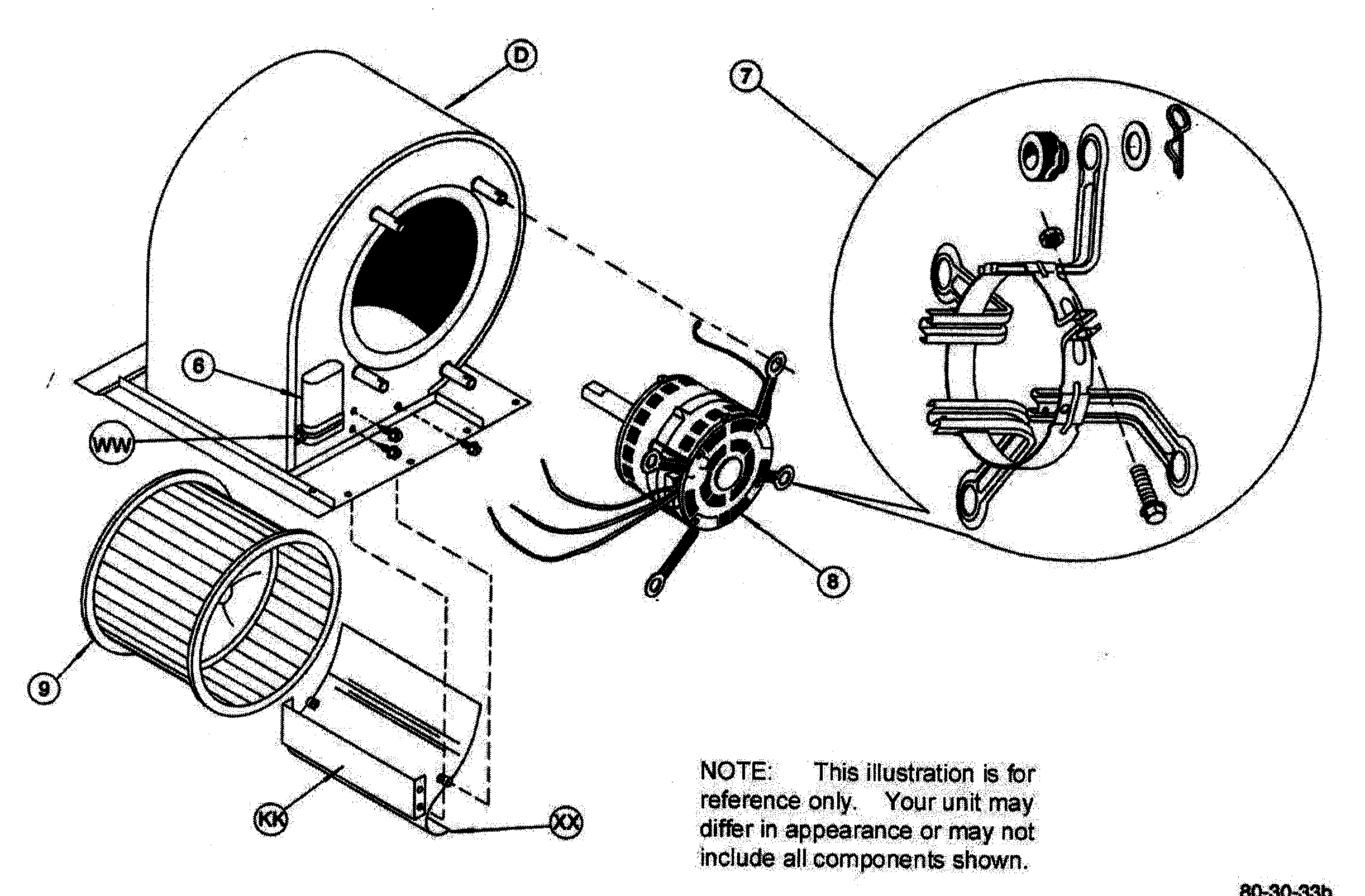 Blower assy