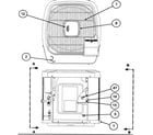 Carrier 38YSA036 SERIES300 outside view 1 diagram