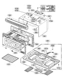 Oven cavity parts