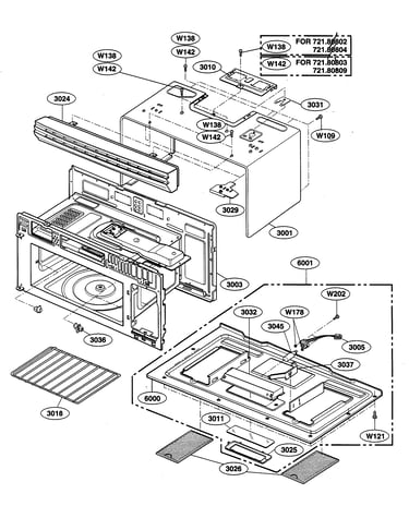 Oven cavity parts