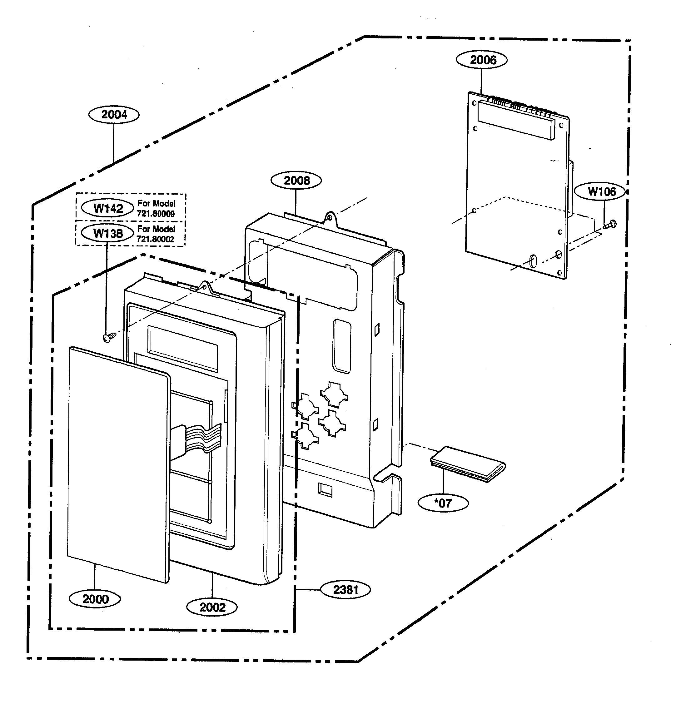 Control parts
