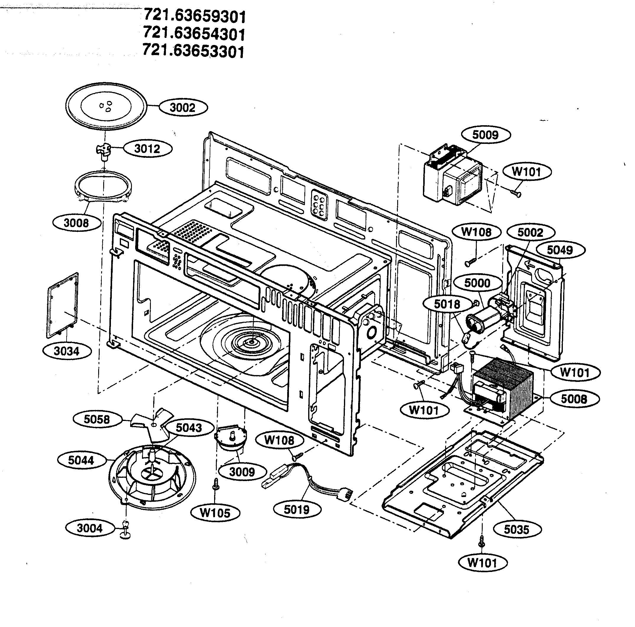 Interior parts 1