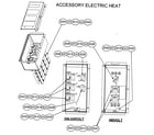 Carrier 50GX042300 electric heat diagram