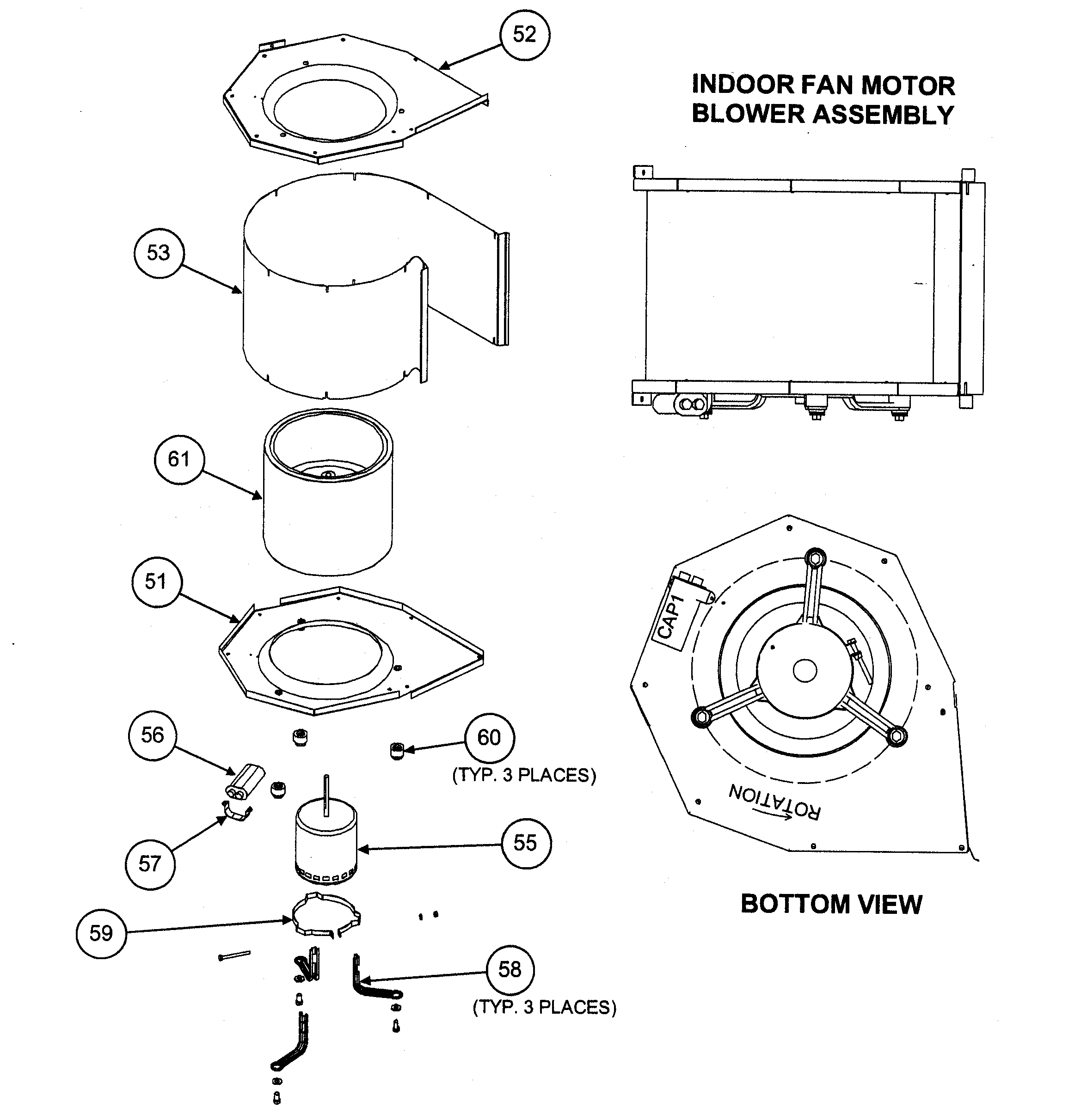 Blower asy