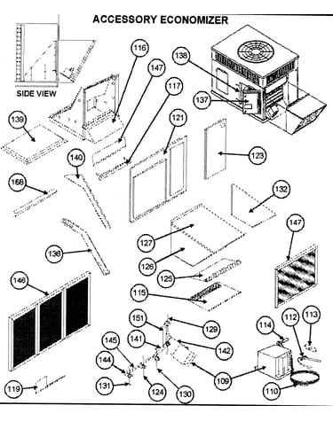 Accessory economizer