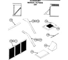 Carrier 50GL042300 accessory manual outside air diagram
