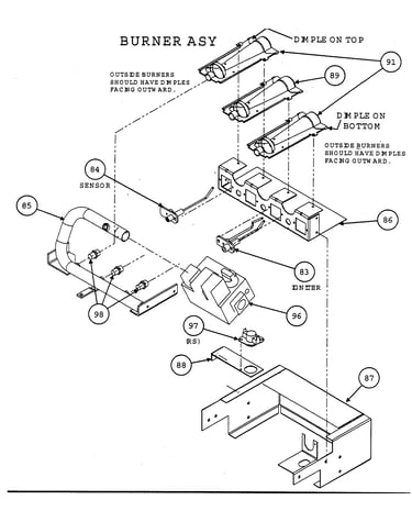Burner assy