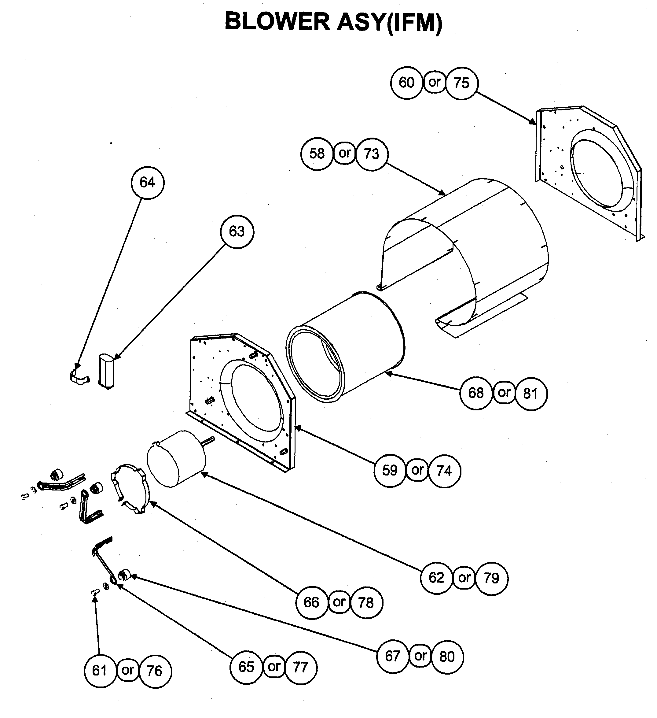 Blower assy
