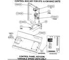 Carrier 50GL024310 control box assy/control panel diagram