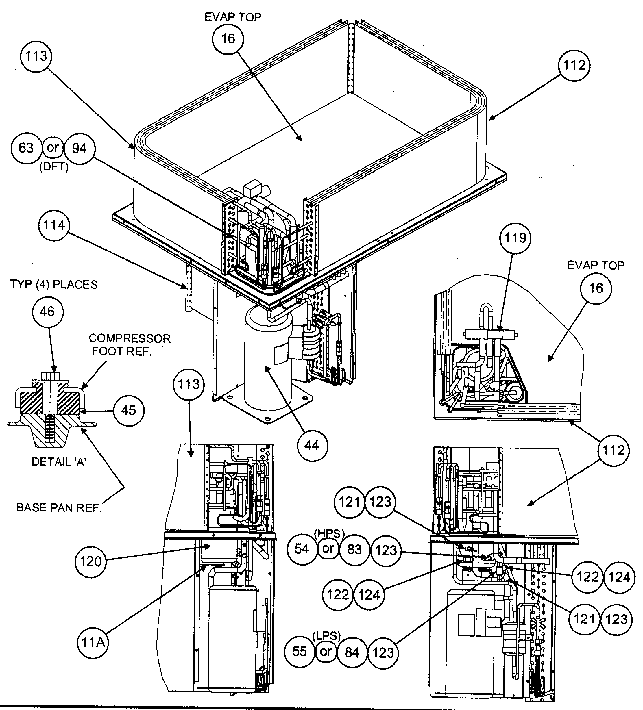 EVAP TOP VIEW