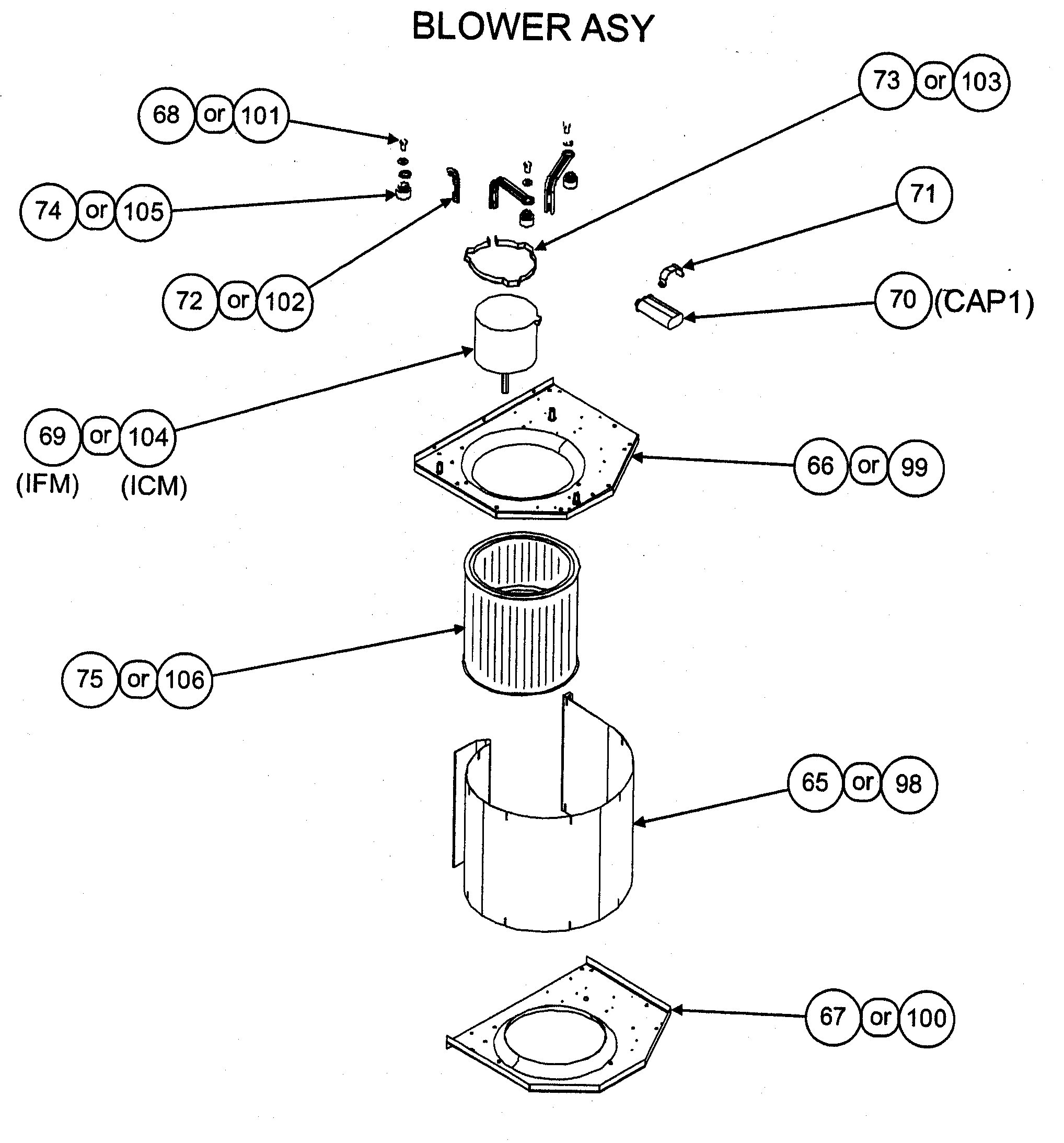 BLOWER ASSY