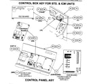 Carrier 48JZ024040300 control box assy/control panel assy diagram