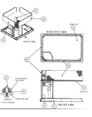 Evap top view/front view