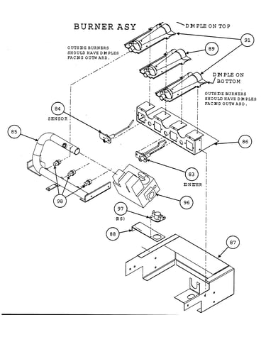 Burner assy