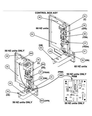 Control box assy