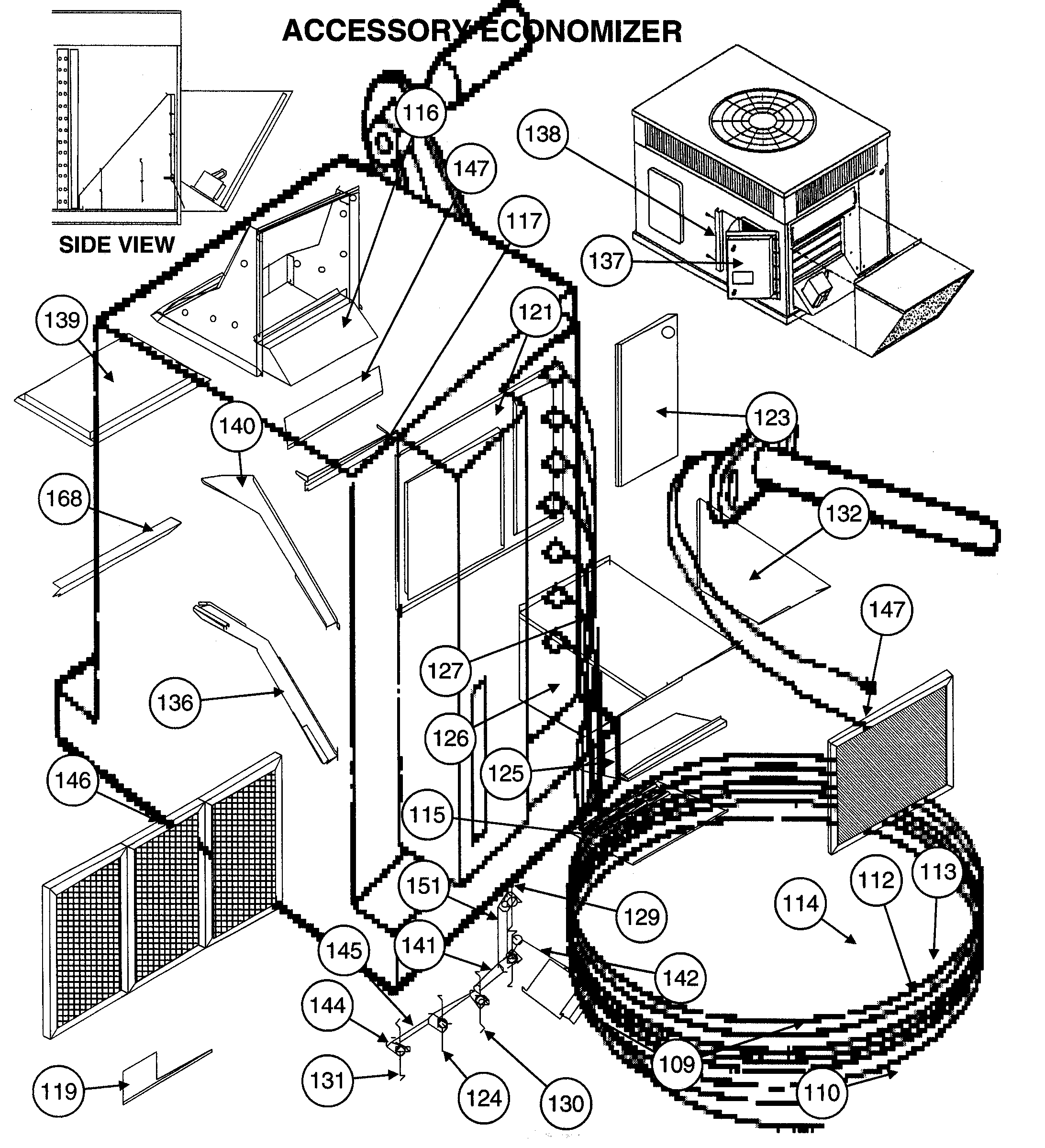 Accessory economizer