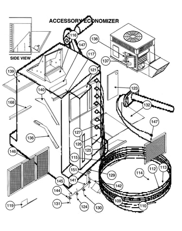 Accessory economizer