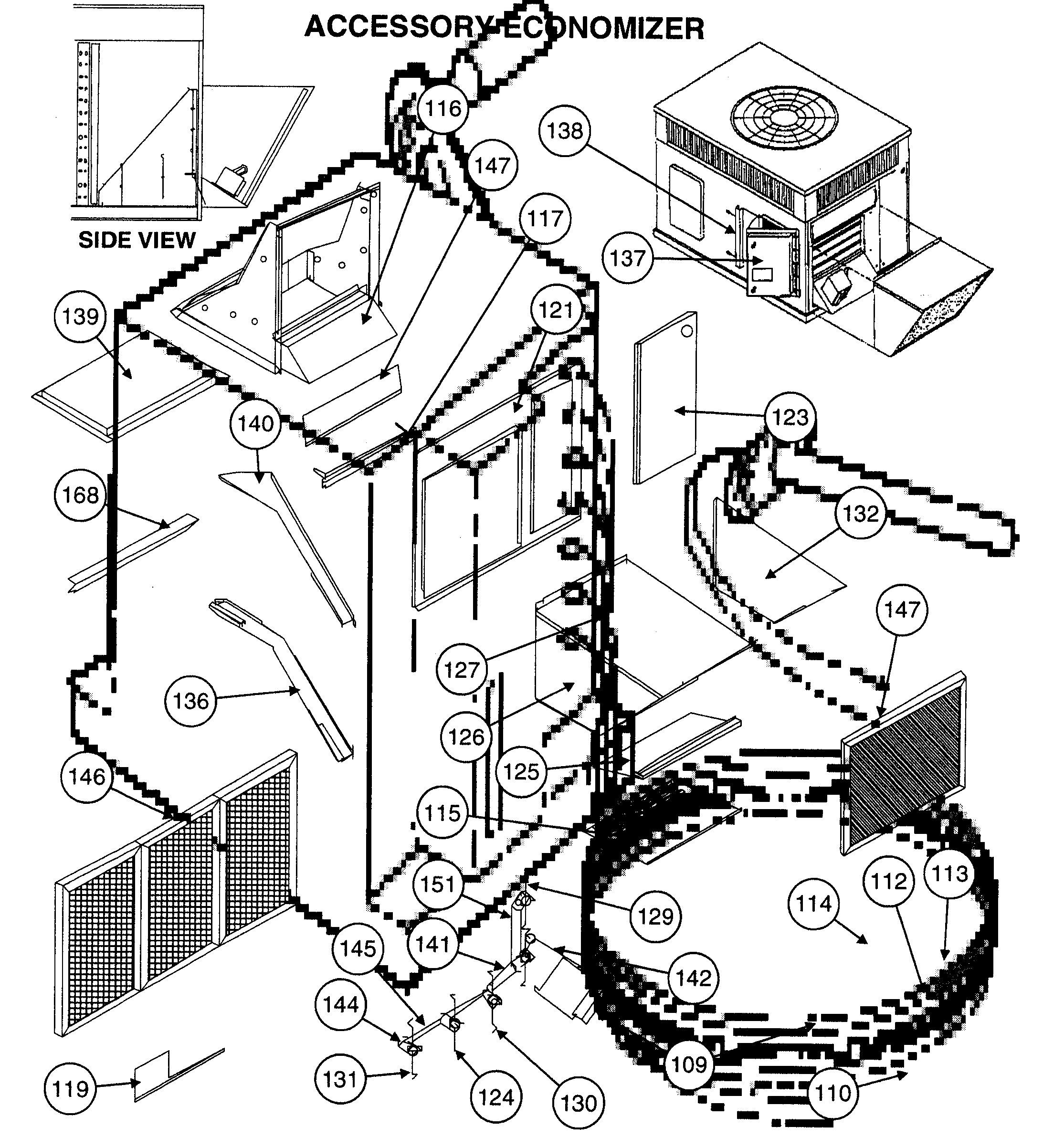 Accessory economizer