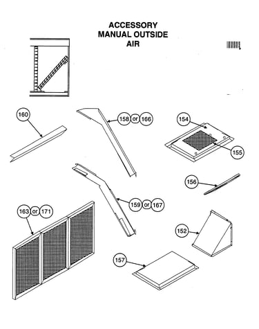 Accessory manual outside air