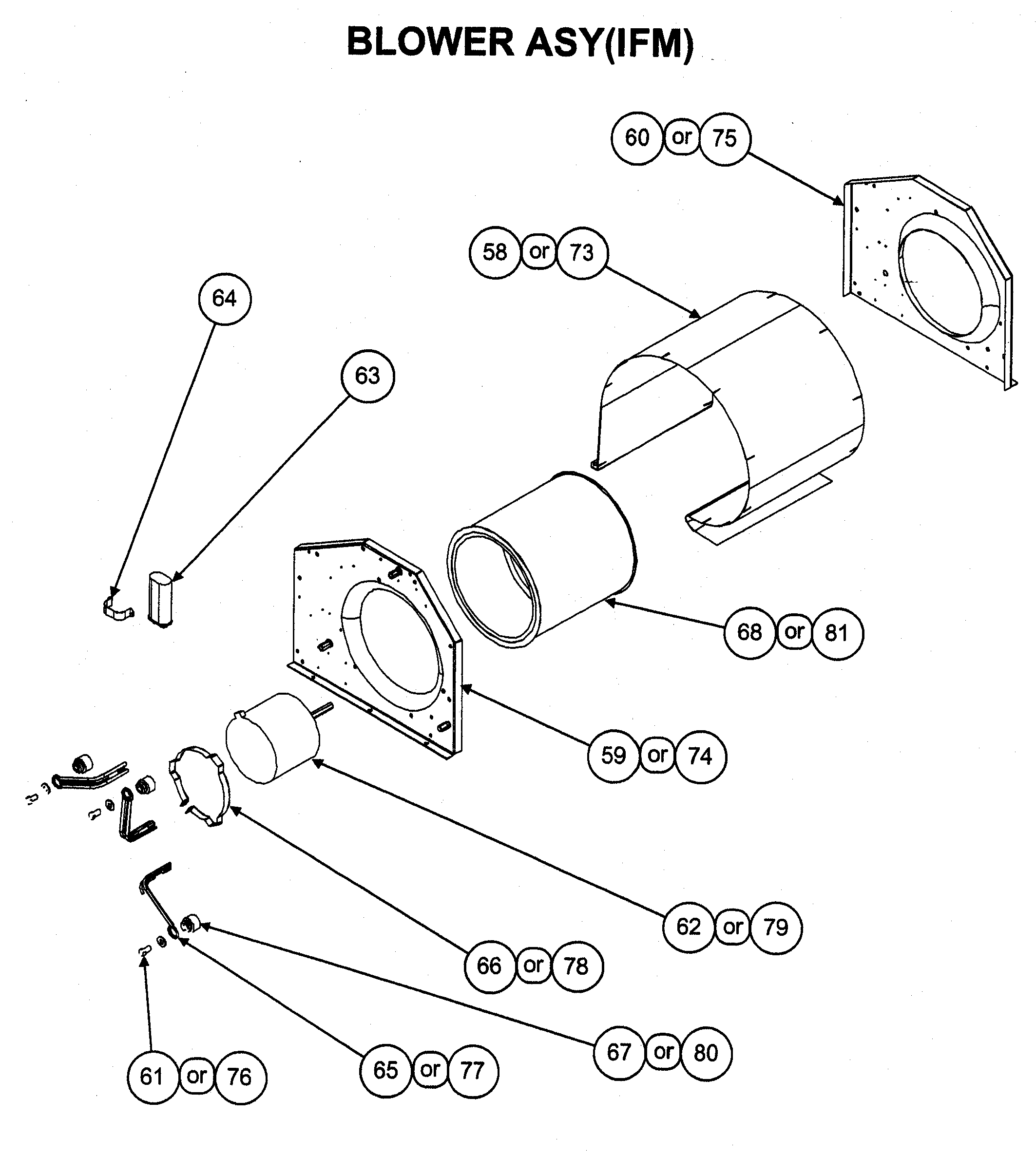Blower assy
