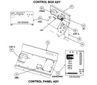 Carrier 48XPN036060300 control box assy/control panel assy diagram