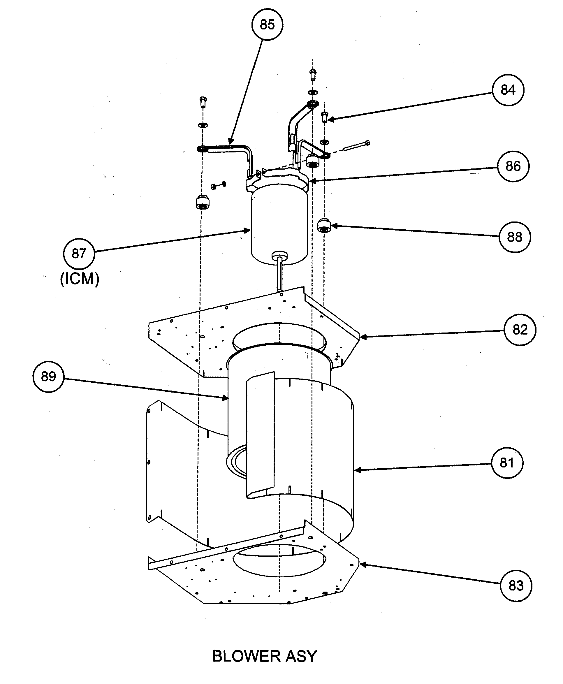 Blower assy