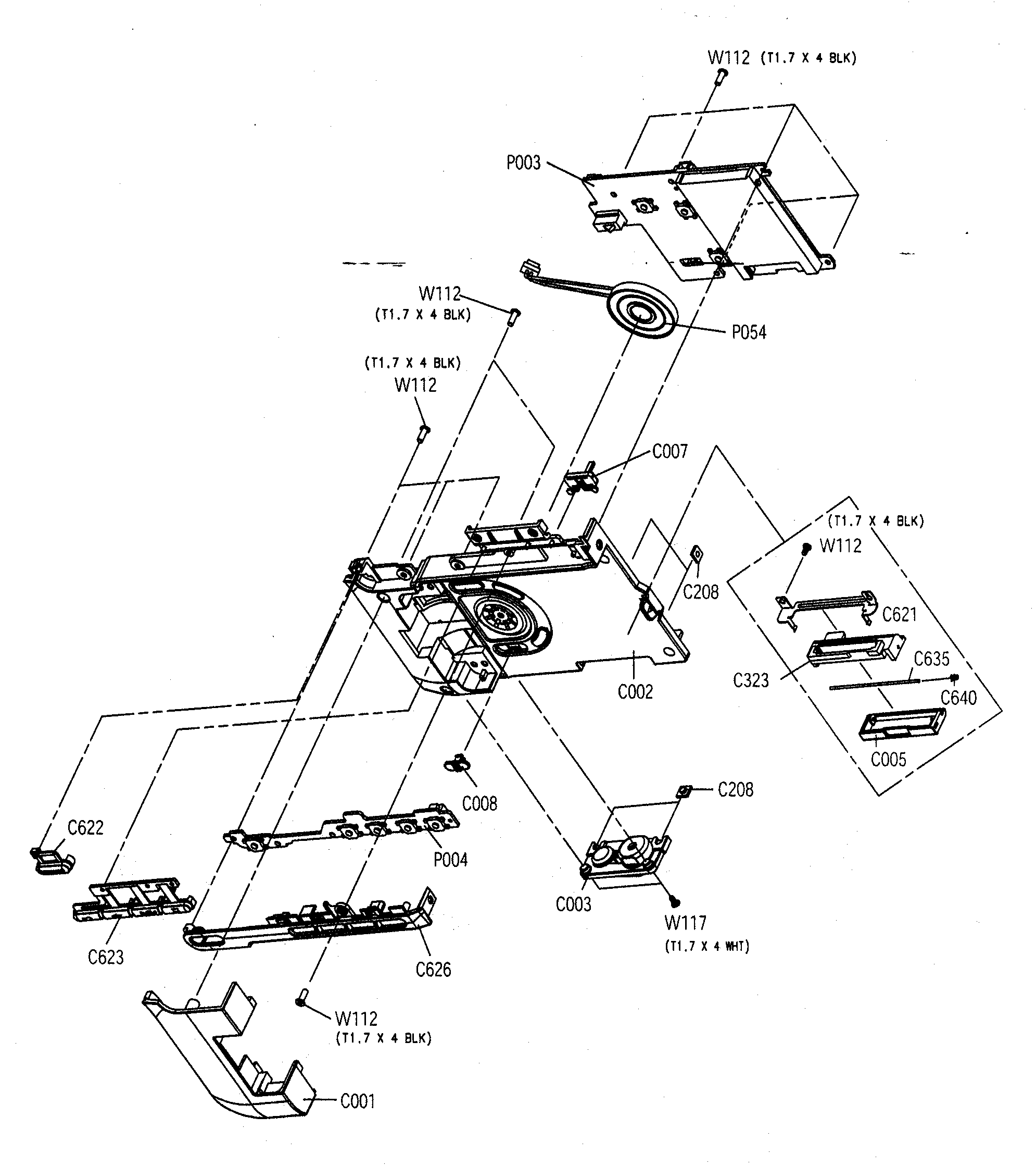 Left assy