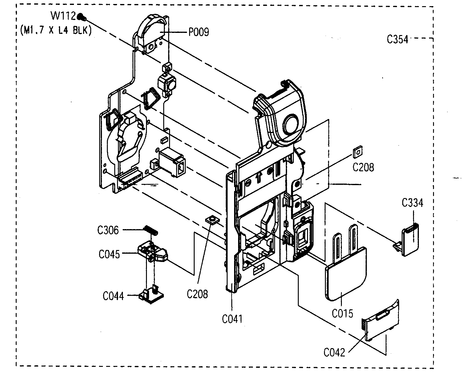 Rear assy