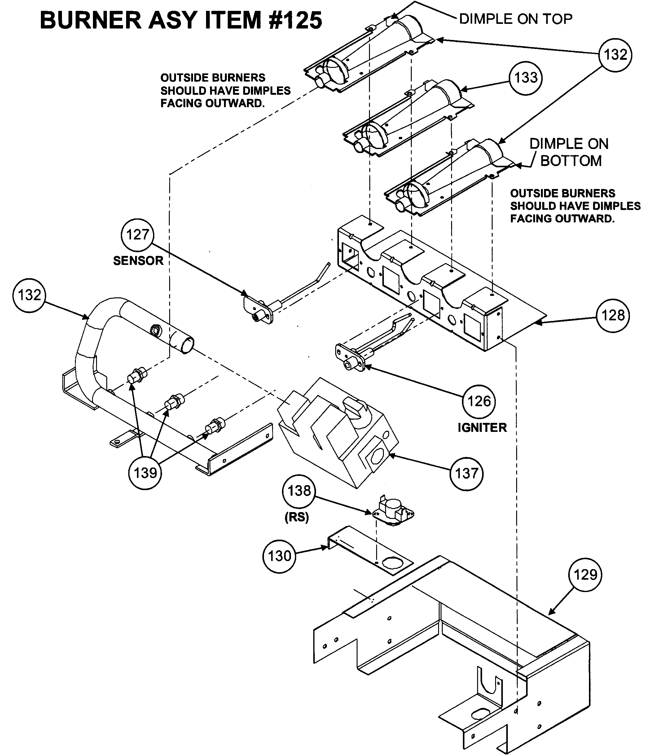 Burner assy