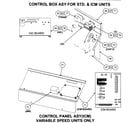 Carrier 48GP060090310 control box assy/control panel assy diagram