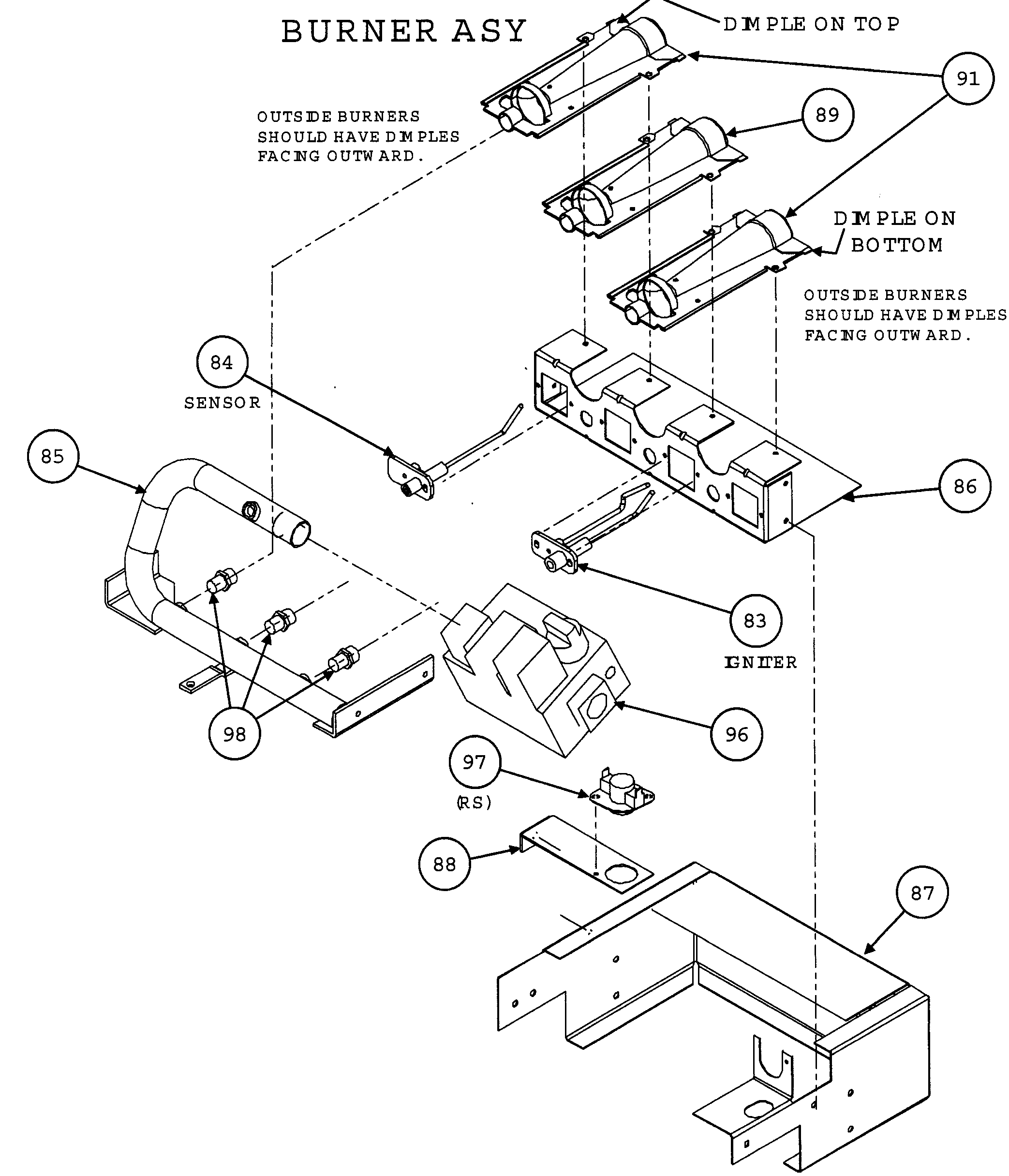 BURNER ASSY