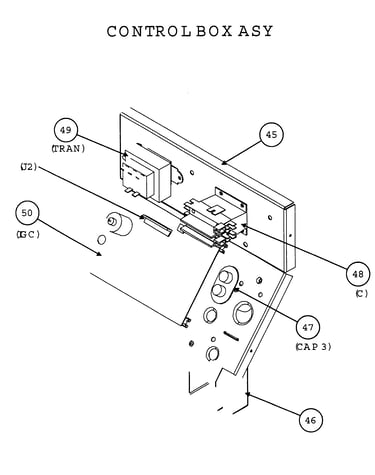 Control box assy
