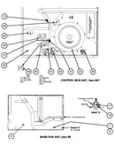 Control box assy/base pan assy