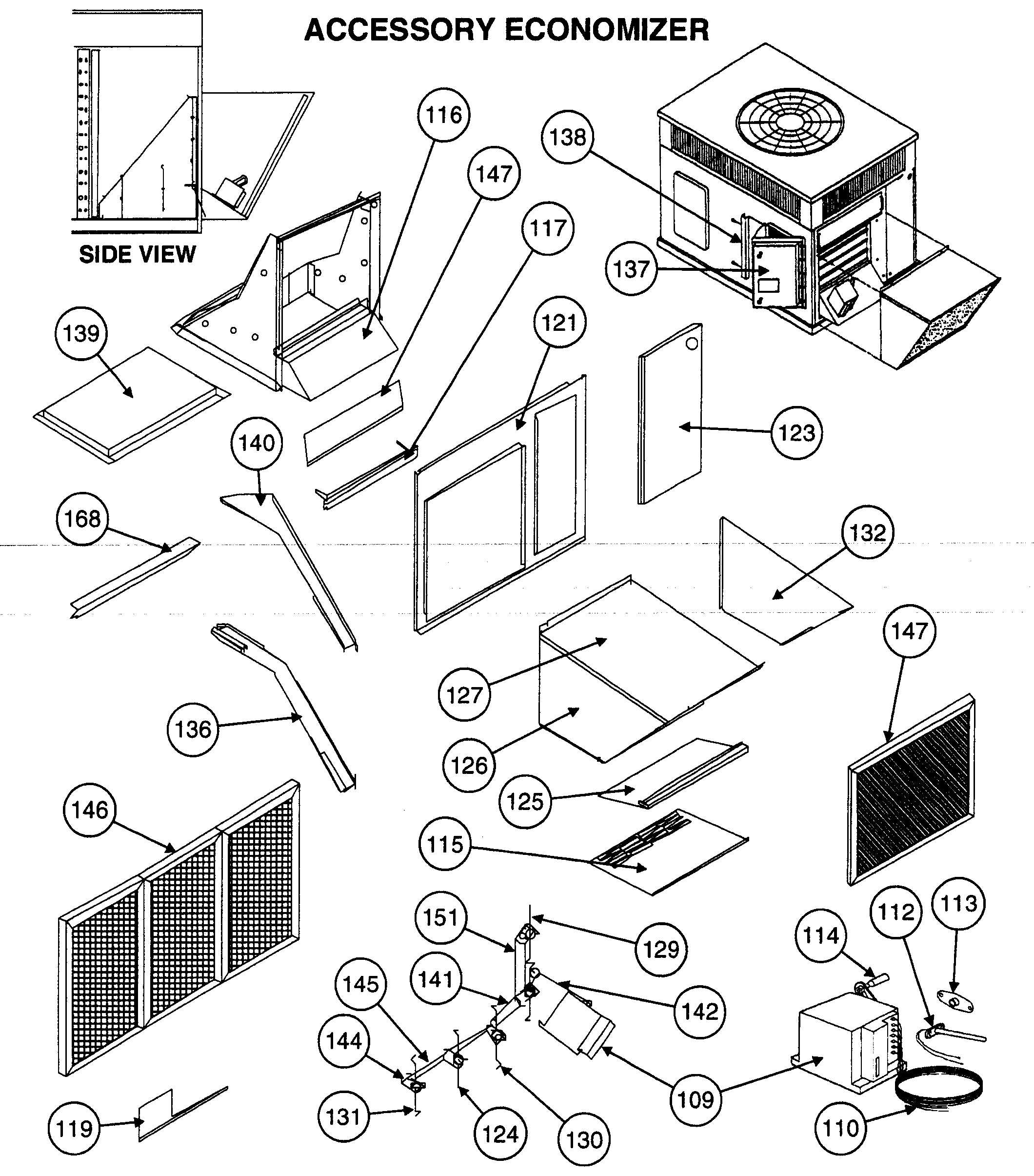 Accessory economizer