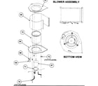 Payne PH2PNB042000AA indoor fan motor/ blower assy diagram