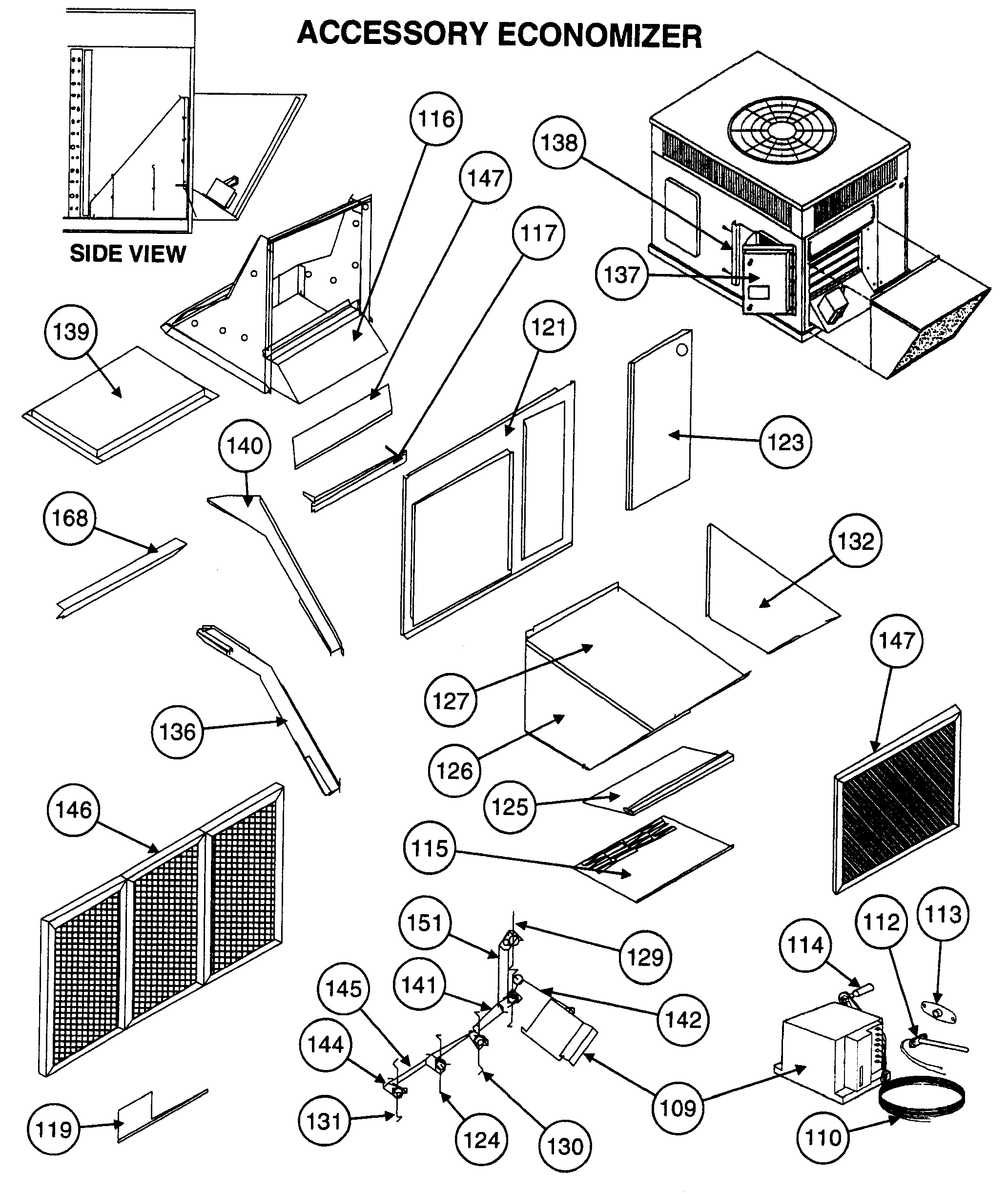 Accessory economizer