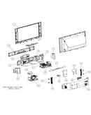 Rear cabinet parts